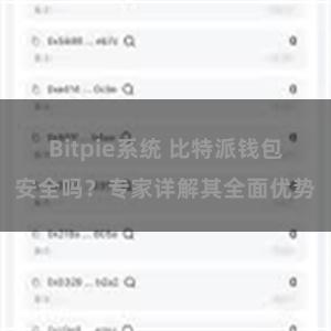 Bitpie系统 比特派钱包安全吗？专家详解其全面优势