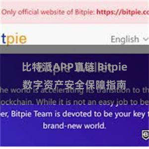 比特派APP直链 Bitpie数字资产安全保障指南