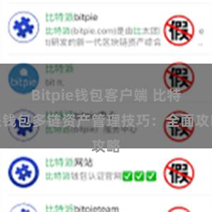 Bitpie钱包客户端 比特派钱包多链资产管理技巧：全面攻略