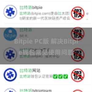 Bitpie PC版 解决Bitpie钱包常见使用问题