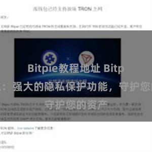 Bitpie教程地址 Bitpie钱包：强大的隐私保护功能，守护您的资产