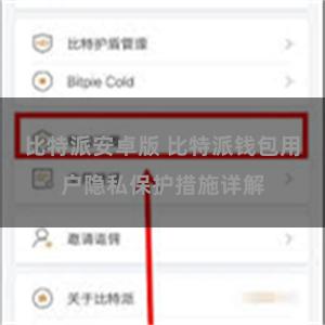 比特派安卓版 比特派钱包用户隐私保护措施详解
