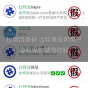 比特派备份 比特派钱包用户隐私保护措施详解