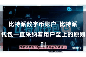 比特派数字币账户  比特派钱包一直采纳着用户至上的原则